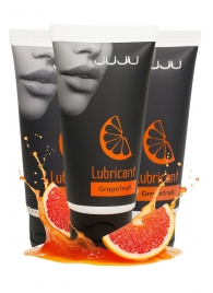 Набор из 3 съедобных лубрикантов JUJU со вкусом грейпфрута - JuJu - купить с доставкой в Пушкино