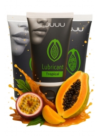 Набор из 3 съедобных лубрикантов JUJU со вкусом тропических фруктов - JuJu - купить с доставкой в Пушкино