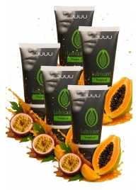 Набор из 5 съедобных лубрикантов JUJU со вкусом тропических фруктов - JuJu - купить с доставкой в Пушкино