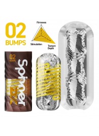 Мастурбатор Tenga Spinner DX 02 Bumps - Tenga - в Пушкино купить с доставкой