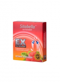 Стимулирующая насадка Sitabella Extender  Клубника - Sitabella - купить с доставкой в Пушкино