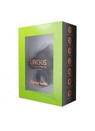 Черное эрекционное кольцо Lingus с вибрацией - Adrien Lastic - в Пушкино купить с доставкой