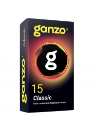 Классические презервативы с обильной смазкой Ganzo Classic - 15 шт. - Ganzo - купить с доставкой в Пушкино