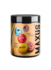 Точечные презервативы MAXUS 2000 Amazing Dots с железным кейсом - 12 шт. - Maxus - купить с доставкой в Пушкино