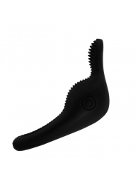 Чёрное эрекционное виброкольцо Thimble - Baile - в Пушкино купить с доставкой