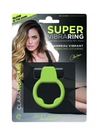 Люминесцентное эрекционное виброкольцо Super - Clara Morgane - в Пушкино купить с доставкой