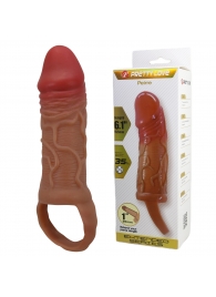 Реалистичная насадка на член Peirre - 15,5 см. - Baile - в Пушкино купить с доставкой