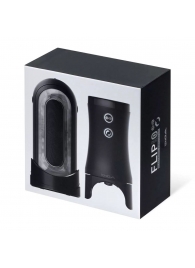 Набор Tenga Flip Zero Electronic Vibrotation: мастурбатор с вибрацией и устройство вращения - Tenga - в Пушкино купить с доставкой