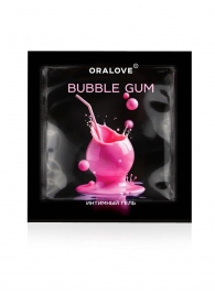 Саше съедобной оральной смазки OraLove с ароматом бабл-гам - 3 гр. - Биоритм - купить с доставкой в Пушкино