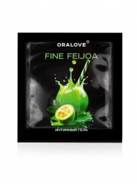 Саше съедобной оральной смазки OraLove с ароматом фейхоа - 3 гр. - Биоритм - купить с доставкой в Пушкино