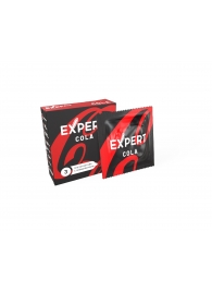 Презервативы с ароматом колы Expert Cola - 3 шт. - Expert - купить с доставкой в Пушкино