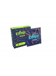 Светящиеся в темноте презервативы Expert Neon - 3 шт. - Expert - купить с доставкой в Пушкино