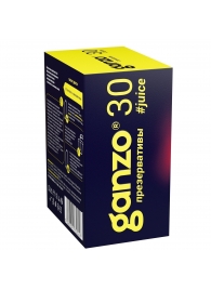 Ароматизированные презервативы Ganzo Juice - 30 шт. - Ganzo - купить с доставкой в Пушкино