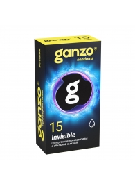 Супертонкие презервативы Ganzo Invisible - 15 шт. - Ganzo - купить с доставкой в Пушкино
