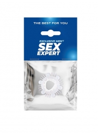 Стимулирующая насадка на пенис с несколькими видами рельефа - Sex Expert - в Пушкино купить с доставкой