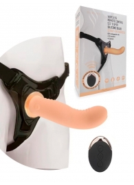 Женский вибрострапон со съемной насадкой и пультом ДУ - Erokay - купить с доставкой в Пушкино