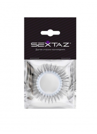 Круглое эрекционное кольцо с длинными «ресничками» - Sextaz - в Пушкино купить с доставкой