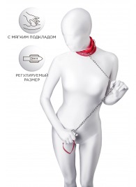 Красный ошейник с подкладкой из меха - ToyFa - купить с доставкой в Пушкино