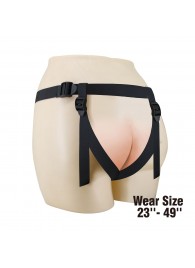 Черные трусики харнесс с платформой Caludio I - Baile - купить с доставкой в Пушкино