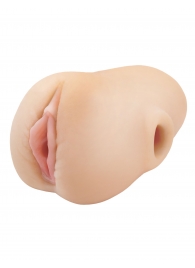 Телесный мастурбатор-вагина Pussy Pounder Squeeze Stroker - Pipedream - в Пушкино купить с доставкой