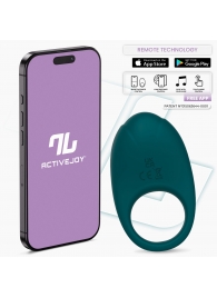 Зеленое интерактивное виброкольцо Ringo - Intoyou - в Пушкино купить с доставкой