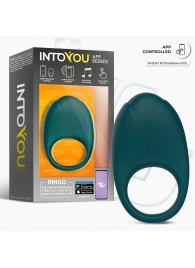 Зеленое интерактивное виброкольцо Ringo - Intoyou - в Пушкино купить с доставкой