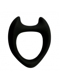 Черное эрекционное кольцо с рожками Wooomy Toro M - Adrien Lastic - в Пушкино купить с доставкой