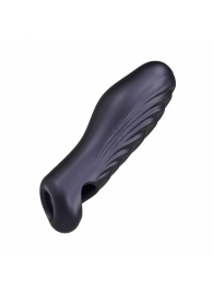 Сливовая силиконовая насадка на пенис с подхватом Manwan Ryzer - Manwan - в Пушкино купить с доставкой