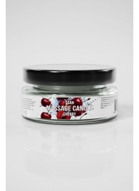 Массажная свеча «Спелая вишня» - 50 мл. - SGAN - купить с доставкой в Пушкино