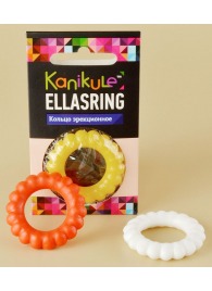 Цветное рельефное эрекционное кольцо Ellasring - Sitabella - в Пушкино купить с доставкой
