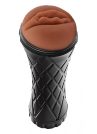 Коричневый мастурбатор-вагина Marly - Dream Toys - в Пушкино купить с доставкой