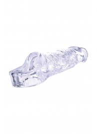 Прозрачная насадка-удлинитель Length Enhancer с подхватом - 16 см. - NMC - в Пушкино купить с доставкой