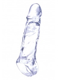 Прозрачная насадка-удлинитель Length Enhancer с подхватом - 16 см. - NMC - в Пушкино купить с доставкой