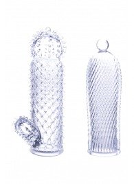 Набор из 2 прозрачных насадок на член Seductive Tickler Sleeves - NMC - в Пушкино купить с доставкой