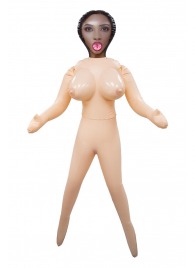 Телесная надувная секс-кукла с 3 любовными отверстиями - NMC - в Пушкино купить с доставкой