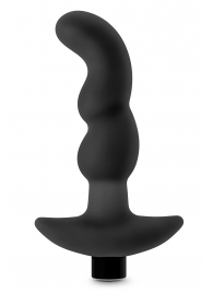Черный вибромассажер простаты Prostate Massager 03 - 15,2 см. - Blush Novelties - в Пушкино купить с доставкой