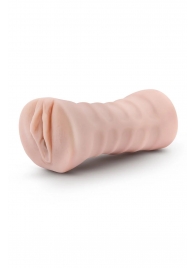 Телесный мастурбатор-вагина Ayumi с вибрацией - Blush Novelties - в Пушкино купить с доставкой