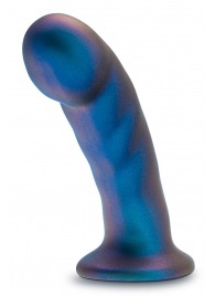 Синяя насадка-фаллоимитатор Rebellion 5.75 Inch Pegging Dildo - 14,6 см. - Blush Novelties - купить с доставкой в Пушкино