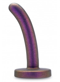 Фиолетовая насадка с гладкой поверхностью Surrender 4.75 Inch Beginner Pegging Dildo - 12 см. - Blush Novelties - купить с доставкой в Пушкино