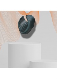 Серый сквозной мастурбатор с вибрацией Manwan Starter - Manwan - в Пушкино купить с доставкой