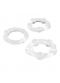 Набор из 3 эрекционных прозрачных колец - Boys of Toys - в Пушкино купить с доставкой