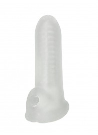 Белый фаллоудлинитель Striker - 13,5 см. - Lola Games - в Пушкино купить с доставкой