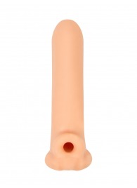Телесный фаллоудлинитель Titan - 16,5 см. - Lola Games - в Пушкино купить с доставкой