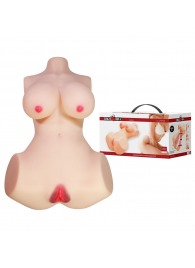 Мастурбатор-торс Aveline с 2 любовными тоннелями - Baile - в Пушкино купить с доставкой