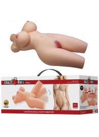 Телесный мастурбатор-торс Tiffany - Baile - в Пушкино купить с доставкой