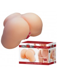 Телесный мастурбатор с 2 любовными отверстиями Olivia - Baile - в Пушкино купить с доставкой