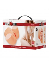 Телесный мастурбатор Liora с вибрацией - Baile - в Пушкино купить с доставкой