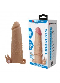 Телесная насадка на пенис Quillon - 20 см. - Baile - в Пушкино купить с доставкой
