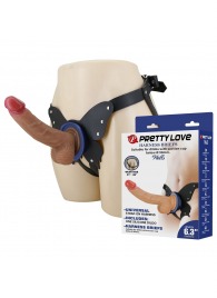 Поясной страпон Wells: трусики в форме бабочки и фаллоимитатор-насадка - Baile - купить с доставкой в Пушкино