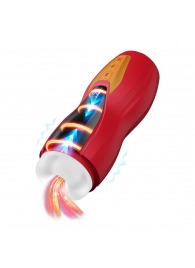 Интерактивный мастурбатор Solara с нагревом, вибрацией и поступательными движениями - Shots Media BV - в Пушкино купить с доставкой